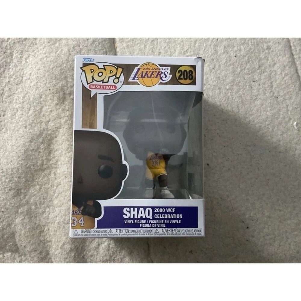 Funko Pop Shaq 2000 WCF Celebration #208 LA Lakers